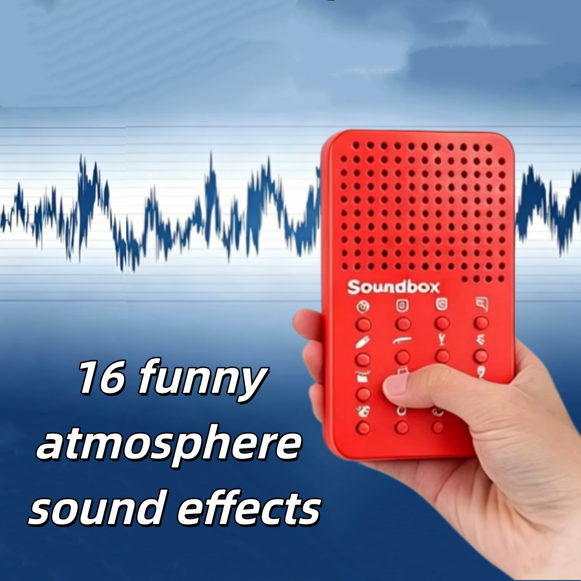 Electronics Gadgets For Gift - Lustiges Kompaktes Soundgerät mit 16 Soundeffekten,