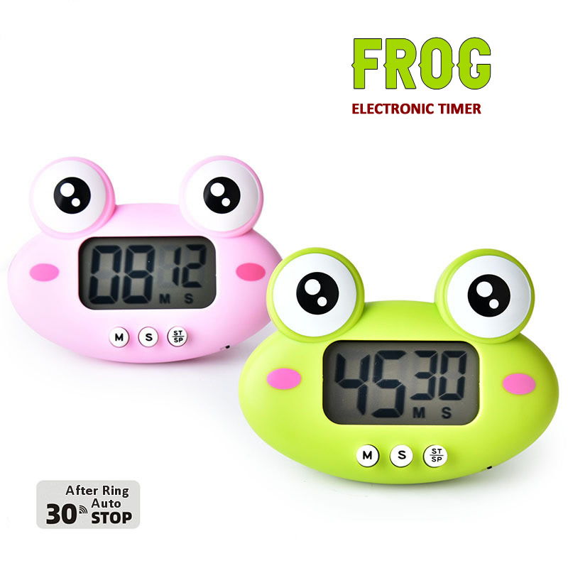Electronics Gadgets For Gift - Niedliche Frösche, Dinosaurier-Küche, elektronischer digitaler Timer,