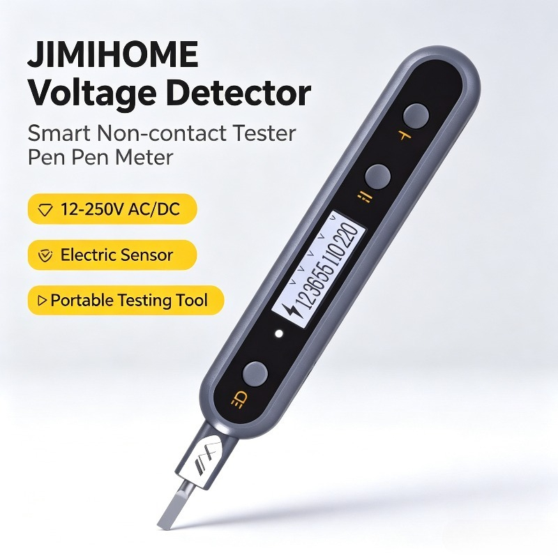 Smart Pen Digital - JIMIHOME Spannungsdetektor, intelligenter berührungsloser Tester, Stiftmessgerät,