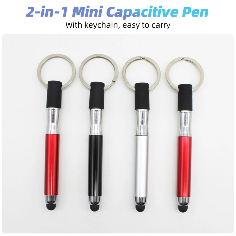 Smart Pen Digital - Tragbarer 2-in-1-Touchscreen-Stylus-Stift, Kugelschreiber, kapazitiver Stylus-Stift mit