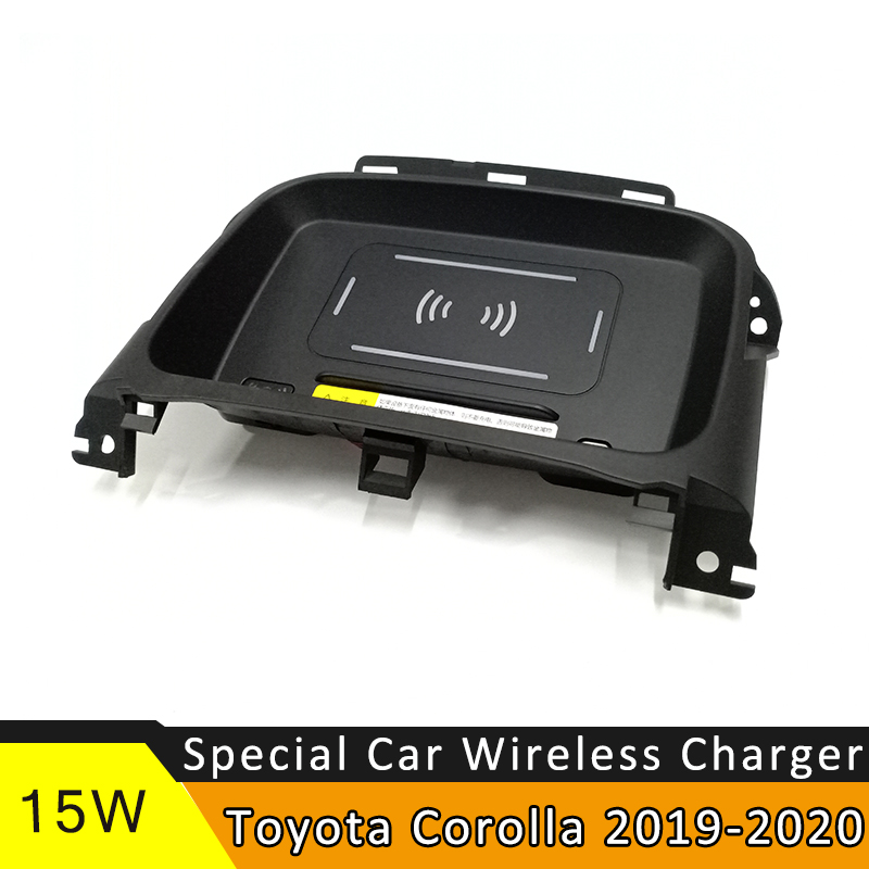 Wireless Phone Charger Pad - 15W kabelloses Auto-Ladegerät für Toyota Corolla