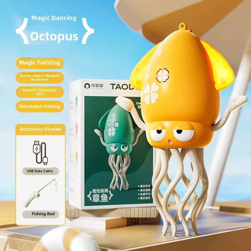 Electronics Gadgets For Gift - Intelligenter tanzender Oktopus-Roboter – elektronisches Spielzeug