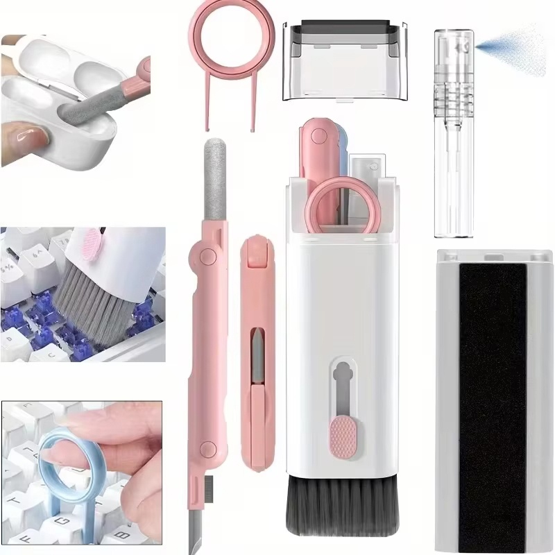 Smart Pen Digital - 7-in-1 Ohrhörer-Reinigungsset mit Bürste, Tastatur-Reinigungsstift und