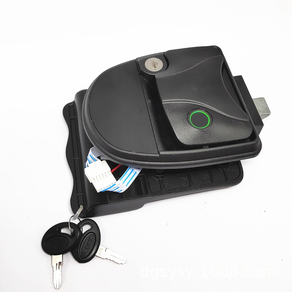 Electronics & Gadgets Starting With C - Ganzmetall-Smart-Fingerabdruck- und Fernbedienungs-Elektronikschloss für Auto, Wohnmobil,
