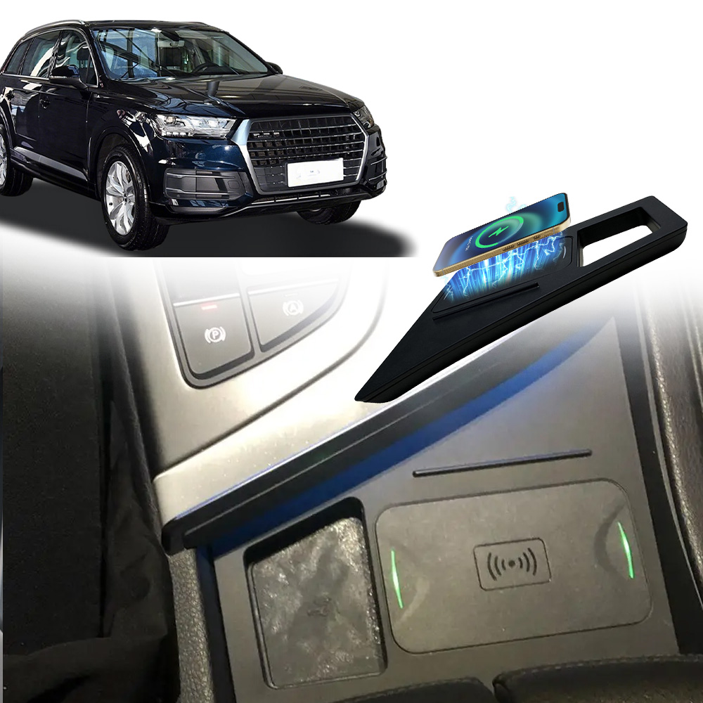 Wireless Phone Charger Pad - 15W Auto Qi Kabelloses Ladegerät Schnelles