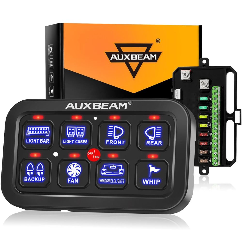 Electronics & Gadgets Starting With C - 8-Gang-Schalttafel BA80 Automatisch Dimmbares LED-Touch-Bedienfeld Elektronisches