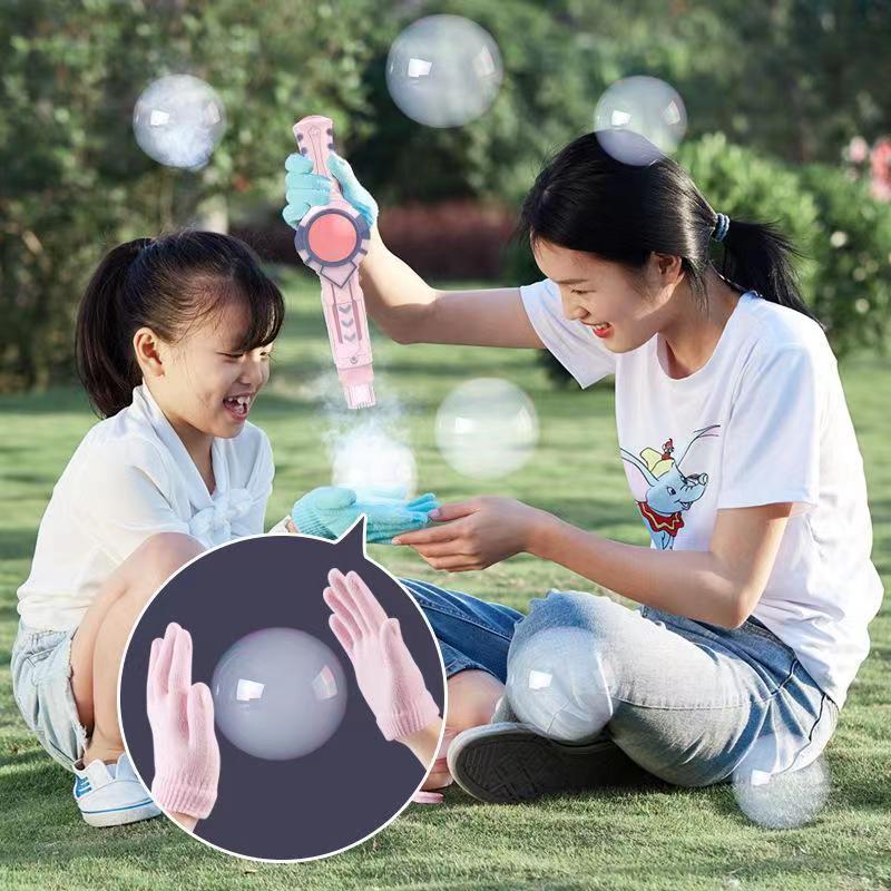 Led Gloves Music - Kinder Magie Smog Blasen Stick Mit
