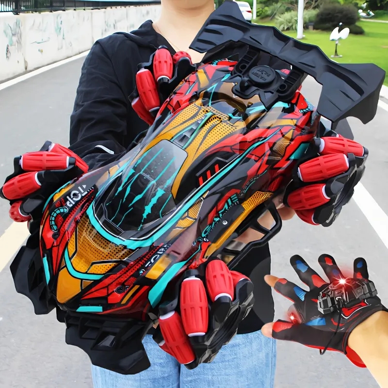 Led Gloves Music - WLtoys 4WD F1 Drift RC-Auto mit