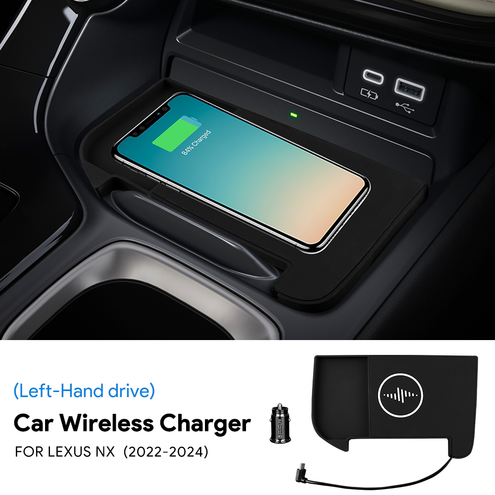 Wireless Phone Charger Pad - Für Lexus NX 2022 2023 2024