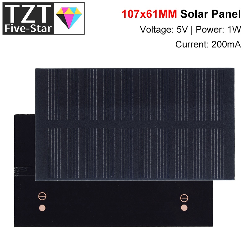 Electronics Home Gadgets - Smart elektronik Solar Panel 1W 5V