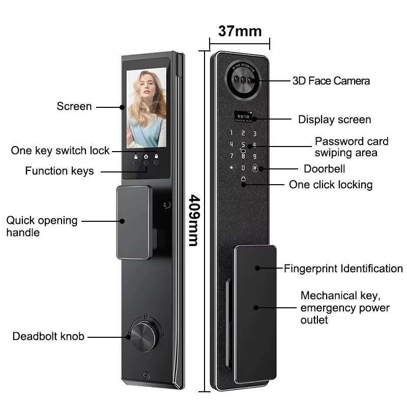 Tuya WiFi Smart Door Lock, bio – Electronics & Gadgets Starting With C Bewertung und Preis