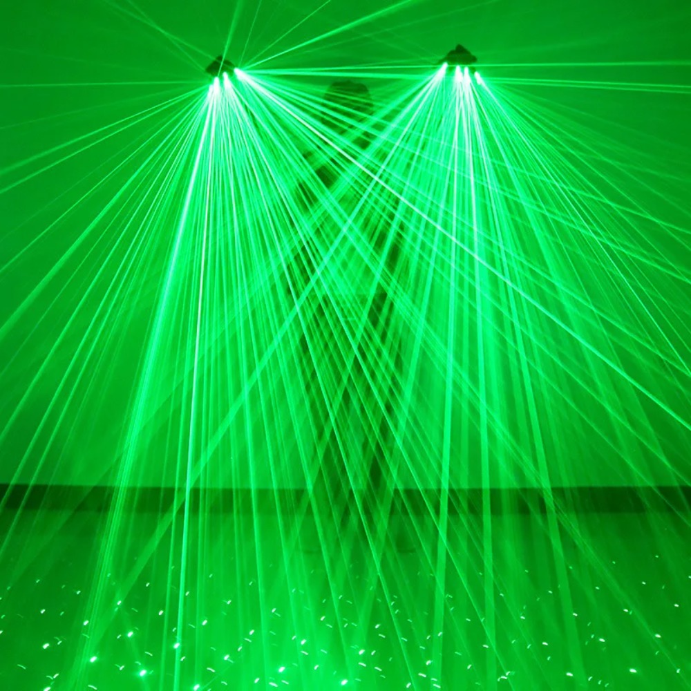 Grüne Laserhandschuhe Laser Fl – Led Gloves Music Bewertung und Preis