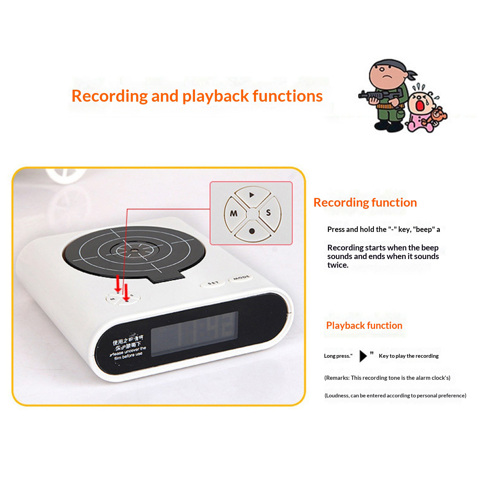 Elektronische Tischuhr, kreati – Electronics Gadgets For Gift Bewertung und Preis