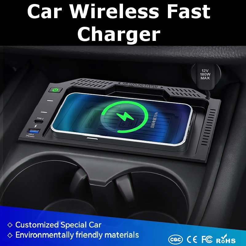 15 W Auto Drahtlose Ladegerät  – Wireless Phone Charger Pad Bewertung und Preis