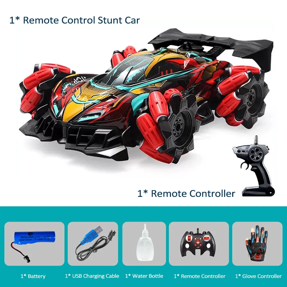 l für Drift RC Stunt Auto Mit  – Led Gloves Music Bewertung und Preis